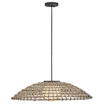 Hinkley Lighting Arlen 1LT 30" Outdoor Pendant, Black/etched Opal 10395BK-LV. Fixed Price $914.00.