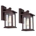 Micsiu Pack Oil Rubbed Bronze Outdoor Light Fixtures, 12 Inch Exterior Wall.... Fixed Price $135.15.