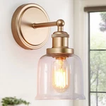 Classy Leaves Gold Sconces Wall Lighting, 1-LIGHT Vanity Lights For Bath.... Fixed Price $89.34.