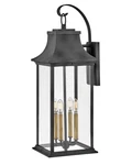 Hinkley Lighting 2938-LLIR 4 30" Tall Led Wall Sconce Aged Zinc. Fixed Price $869.00.