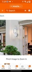 Faymart By Hukoro Outside Wall Lantern Beautiful! White Finish.. Fixed Price $31.49.