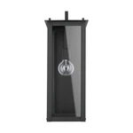Capital Lighting 934612 Black Hunt Single 21"H Outdoor Wall Sconce. Fixed Price $270.00.