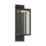 Eurofase Outdoor Led Wall Mount, Graphite Grey/clear 34125-014. Fixed Price $250.00.