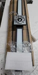 Cattleya 22" 2-LIGHT Outdoor Wall Integrated Led Sconce Matte Black. Fixed Price $59.99.