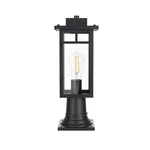 Elegant Lighting Mercer Outdoor Post Light, Black - OD313P18BK. Fixed Price $108.00.
