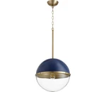 Quorum 83-12-3280 Transitional One Light Pendant Brass Antique Finish,. Fixed Price $202.75.