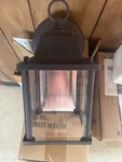 Trans Globe Outdoor Lighting Fixtures, Model #40455RT, Rust Finish - 10 Items. Fixed Price $100.00.