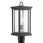 Progress Lighting 1-LIGHT Clear Seeded Glass Craftsman Outdoor Post Lantern. Fixed Price $128.97.