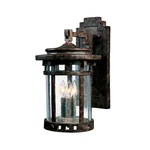 Maxim Lighting 40034CDSE Santa Barbara Vx 3-LIGHT 9" Wide Sienna Outdoor Wall. Fixed Price $468.00.