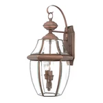 Quoizel NY8317AC Newbury Light 20 Inch Aged Copper Outdoor Wall Lantern. Fixed Price $109.00.