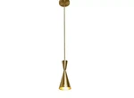Mid Century Pendant Ceiling Lamp Stilnovo Brushed Brass Light Fixture Chandelier. Fixed Price $117.59.