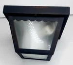 Trans Globe 4901 Rt Light Brown Rust Frost Glass Outdoor Flush Mount New. Fixed Price $49.99.