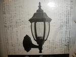 New Designers Fountain 2420-BK 1 Light 6.5" Cast Aluminum Wall Black. Fixed Price $29.99.