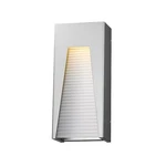 Z-lite Millenial Outdr Wall Lt, 3.63X8X18, Slvr, Frost 561B-SL-SL-FRB-LED. Fixed Price $104.99.