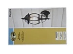 Hampton Bay 16.5 In 6" Black Decorative Outdoor Wall Lantern Sconce 800 429. Fixed Price $42.99.