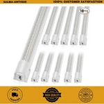 Vevor 10-PACK Ft 80 Led Ceiling Light 11 000 Lm W/ Switch, White. Fixed Price $192.99.