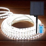 Luhlee Solar Led Strip Lights, Upgrade Outdoor Rope 8 Lighting MODES,IP65. Fixed Price $74.58.