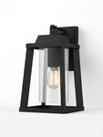 Matte Black Outdoor Wall Lantern Quoizel Amsted Farmhouse Porch Sconce Dimmable. Fixed Price $66.49.