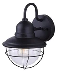 Canarm IOL254BK Lohan 1 Light, Black Finish Outdoor Lantern. Fixed Price $112.78.