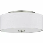 Progress Inspire 13" Wide Integrated Led Flush Mount Drum Ceiling Light Fixture. Fixed Price $80.64.