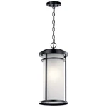 Kichler Toman 1 Light Outdoor Pendant, Black - 49689BK. Fixed Price $284.97.