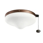 Kichler 380010 Yorke 11"W Single Led Ceiling Fan Light Kit - Copper. Fixed Price $124.95.