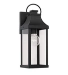 Capital Lighting 946411 Bradford 17" Black Outdoor Wall Sconce. Fixed Price $99.95.