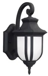 Sea Gull Childress Led 13 Inch Outdoor Wall Lantern, Black, 8536391S-12. Fixed Price $65.97.