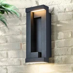 Modern Outdoor Art Wall Lights, IP65 & Anti-rust, 2200 Lumens Triac Dimmable Led. Fixed Price $147.99.