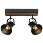 2-LIGHT Track Fixtures, Adjustable Ceiling/wall Mount, Industrial Black Ki. Fixed Price $52.89.