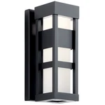 Kichler 59035LED Ryler Light 12" Tall Outdoor Wall Sconce - Black. Fixed Price $224.99.