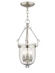 Livex Lighting 5063 Jefferson 10"W Mini Pendant - Nickel. Fixed Price $349.96.