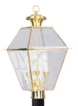 Livex Lighting 2384-02 Westover Post Accessories Polished Brass. Fixed Price $499.96.