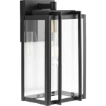 Outdoor Wall Lantern Avec Marimac Modern Craftsman Black W/ Gold Acccent!. Fixed Price $49.99.