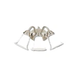 Westinghouse 3-LIGHT Brushed Nickel White Wall Sconce 66497. Fixed Price $53.99.