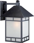 Nuvo 60-5603 Light 10" Outdoor Black Wall Fixture W/ Frosted Seed Glass. Fixed Price $173.59.