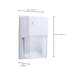 Nuvo Lighting 65/987 Colorquick Led 10.96 Inch White Wall Pack. Fixed Price $45.00.