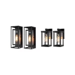 Mirrea Rectangular Porch Wall Lights 4 Pack. Fixed Price $148.79.
