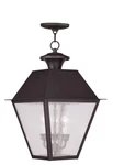 Livex Lighting 2170-07 Mansfield 3 12 Inch Bronze Outdoor Pendant Lantern. Fixed Price $399.92.