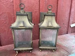 Minka Lavery Wiltshire Park Outdoor Wall Mount Light Sconce Matching Pair Bronze. Fixed Price $350.00.