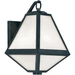 Crystorama GLA-9701-OP-BC Glacier Outdoor Wall Light Black Charcoal. Fixed Price $230.00.