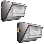 Lightdot 2PACK 150W Led Wall Lights 100-277V Dusk Dawn Photocell. Fixed Price $171.02.