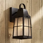 Kichler Tolerand 12" High Black Outdoor Wall Lantern. Fixed Price $199.99.