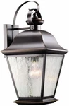 New Kichler Mt Vernon Outdoor Wall Light 9.5X19.5", Olde Bronze, 9708OZ Large. Fixed Price $79.99.