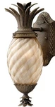 Hinkley Plantation 14" High Pearl Bronze Outdoor Wall Light. Fixed Price $235.00.