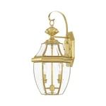 Livex Lighting 2251-02 Monterey Outdoor Polished Brass Finish Solid B.... Fixed Price $276.38.