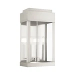 Livex Lighting 21238 York 19" Tall Outdoor Wall Sconce - Nickel. Fixed Price $941.96.