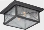 Nuvo 60-5626 Outdoor Flush Mounted Fixture Textured Black Finish. Fixed Price $176.99.