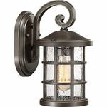 Quoizel One Light Outdoor Wall Lantern CSE8406PN, Small, Palladian Bronze. Fixed Price $141.53.