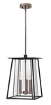Black Led Hanging Lantern From The Walker Collection. Fixed Price $829.00.